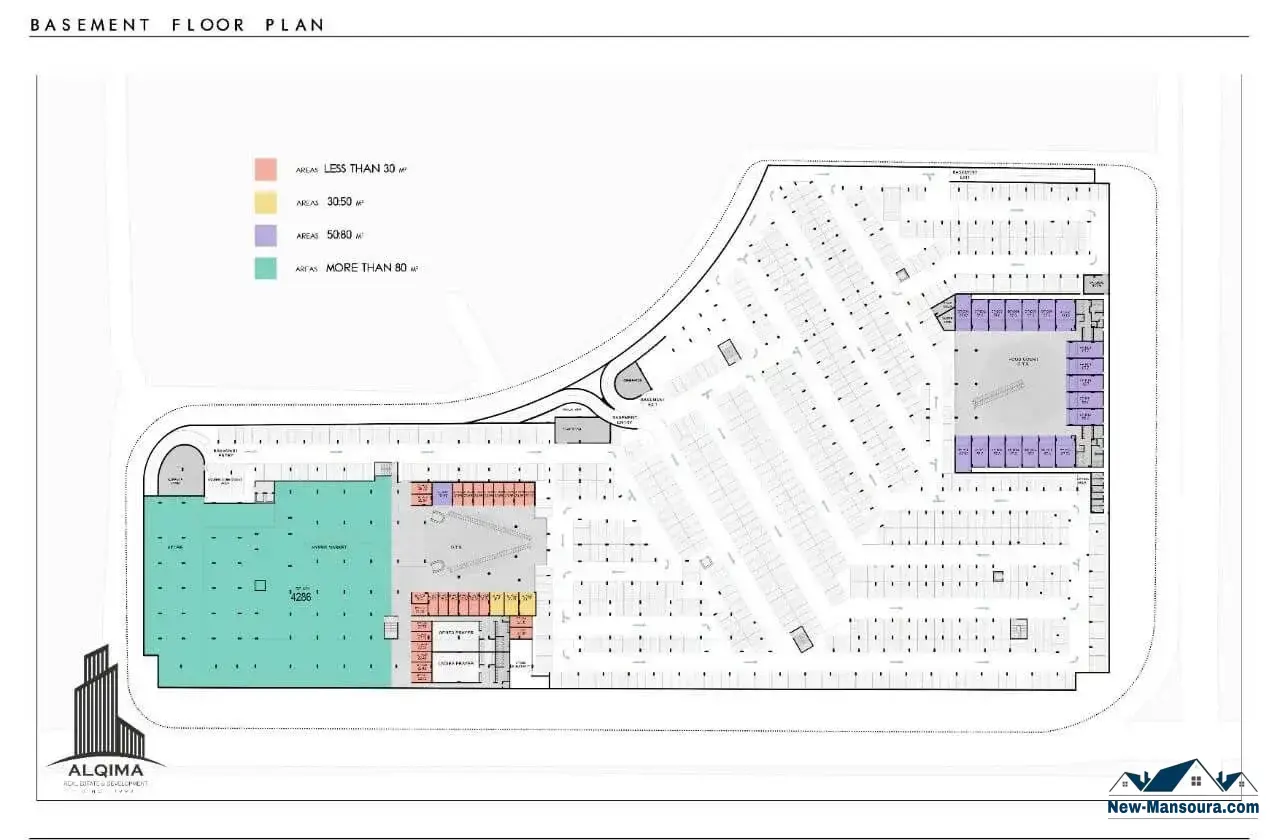 سيتي-بلازا-مول-القمة-city-plaza-mall-alqima-new-damietta-basement