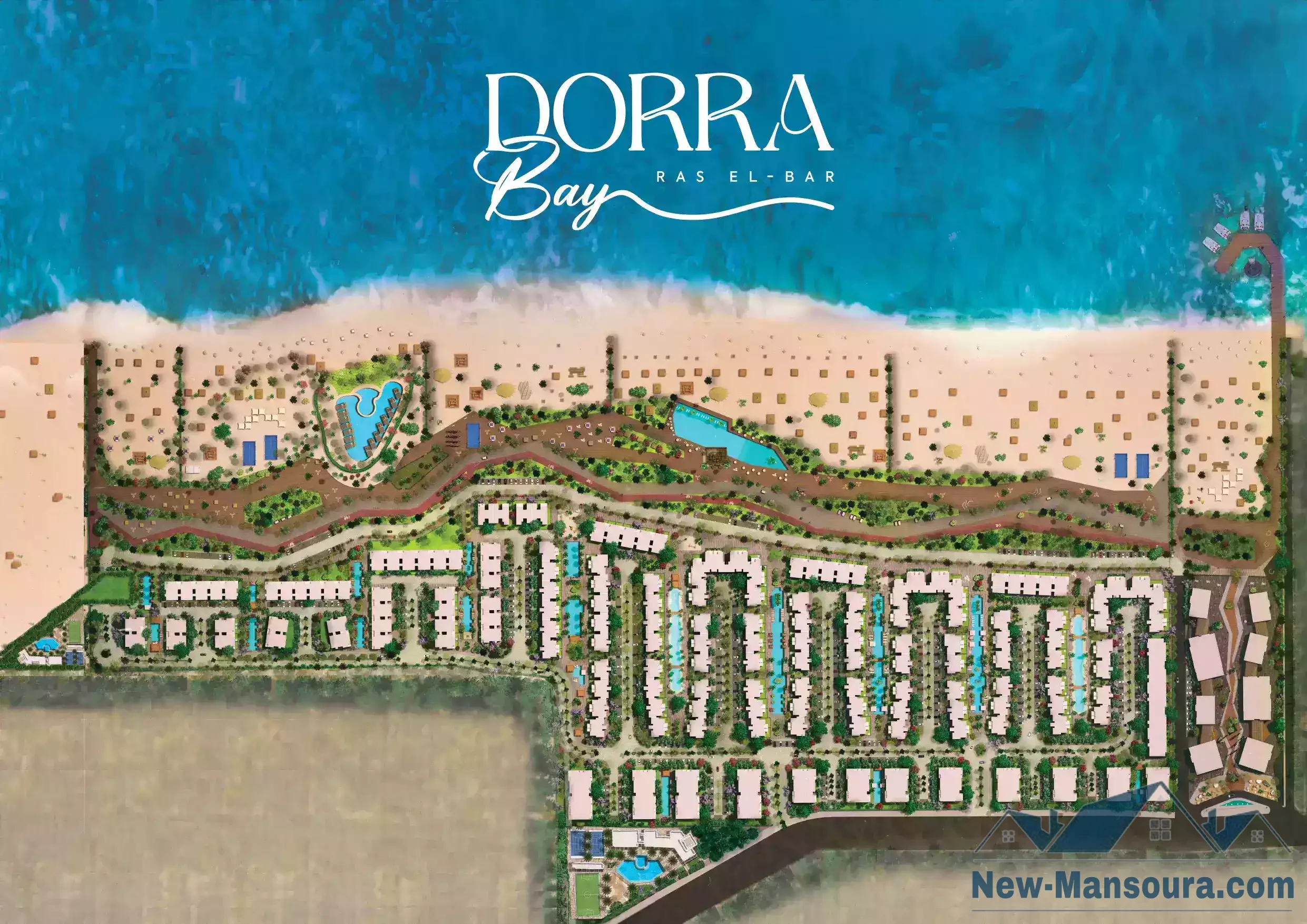 At the lowest price with a distinctive view, a 51 m ultra super deluxe chalet in Doray Bay, Ras El Bar