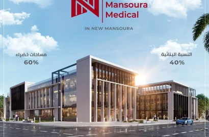 A medical clinic for sale in New Mansoura, at new mansoura medical , 47 m