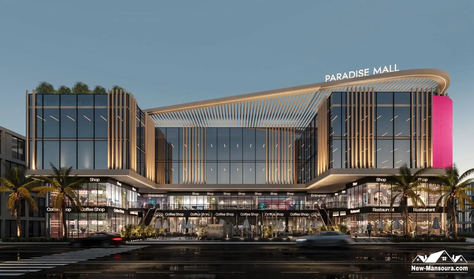 باردايس مول المنصورة الجديدة البرلسي - Paradise Mall New Mansoura Elborollosy