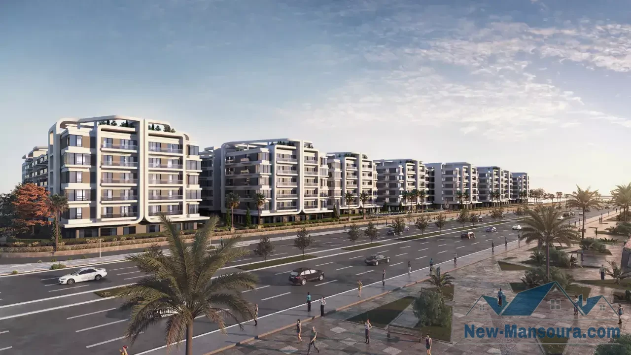 apartment for sale 130m on the sea at The Pearl Compound, Al Safwa Company with the longest payment plan